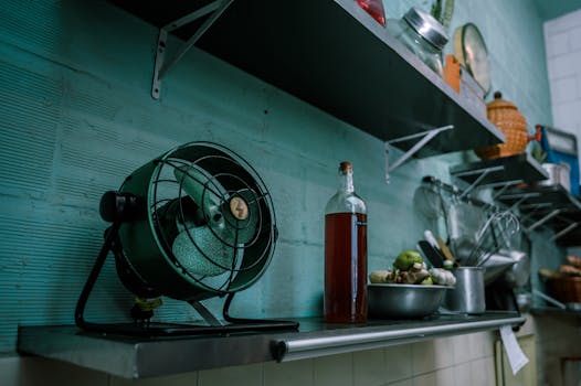 image of a restaurant kitchen layout with optimal workflow