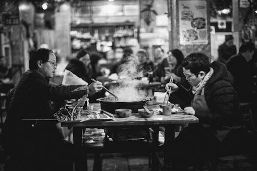 busy restaurant kitchen