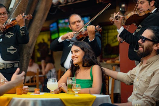 live entertainment at restaurant