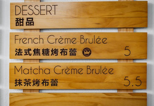 menu design with price strategies