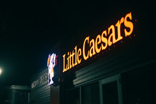 Restaurant sign with quirky name